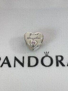 Pandora Granddaughter Heart Charm